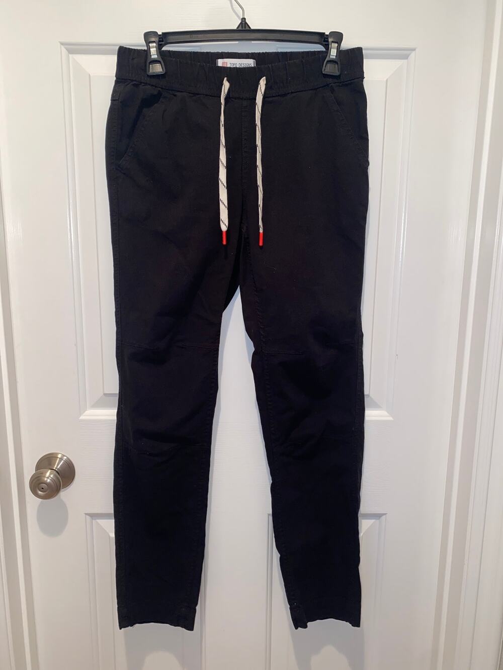 Topo Designs Dirt Pants Classic/Slim Size XS Women Black